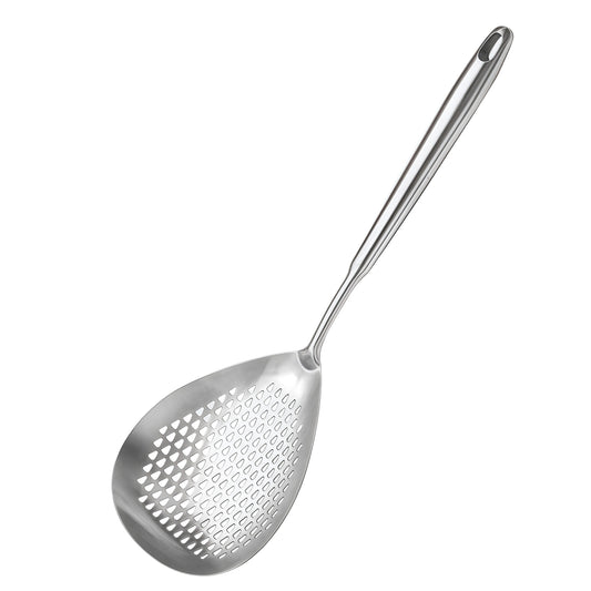 Professional SUS304 Skimmer Ladle – Large Capacity Oil Strainer for Kitchen Use