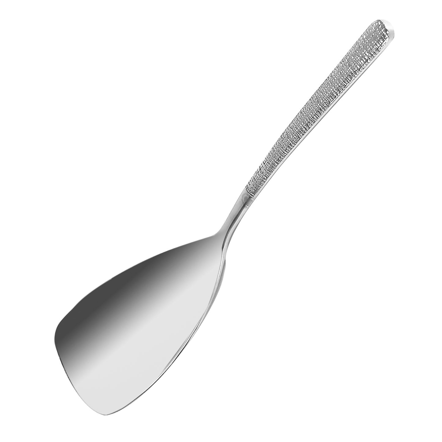 IMEEA Servierlöffel, Buffetlöffel, 18/10 Edelstahl, großer Kochlöffel zum Mischen, Schöpfen und Schaben, 10,4 Zoll
