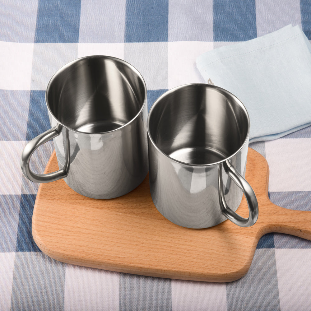 Christmas Gift Idea – IMEEA Stainless Steel Cups Double Walled Set Lightweight and Shatterproof