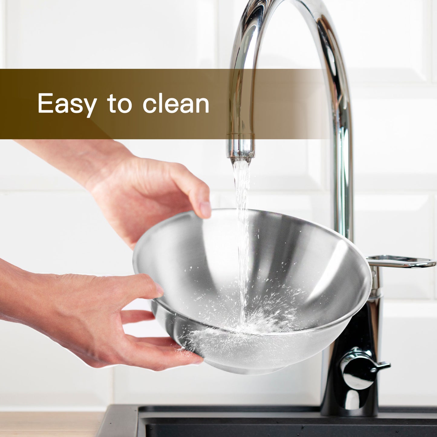 IMEEA 54 Oz Large Soup Bowls Ramen Bowls SUS304 Stainless Steel Salad Bowls Double Walled Insulated Serving Bowls for Salad, Mixed Fruit, Pasta, Oatmeal, Snacks, Set of 2