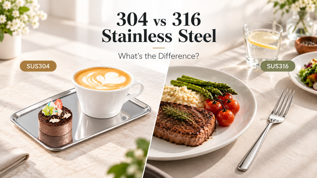304 vs 316 Stainless Steel: What’s the Difference?
