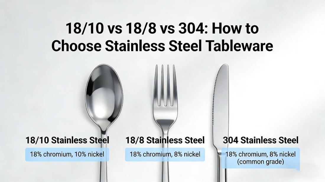 How to Choose Stainless Steel Tableware: A Simple Buyer’s Guide