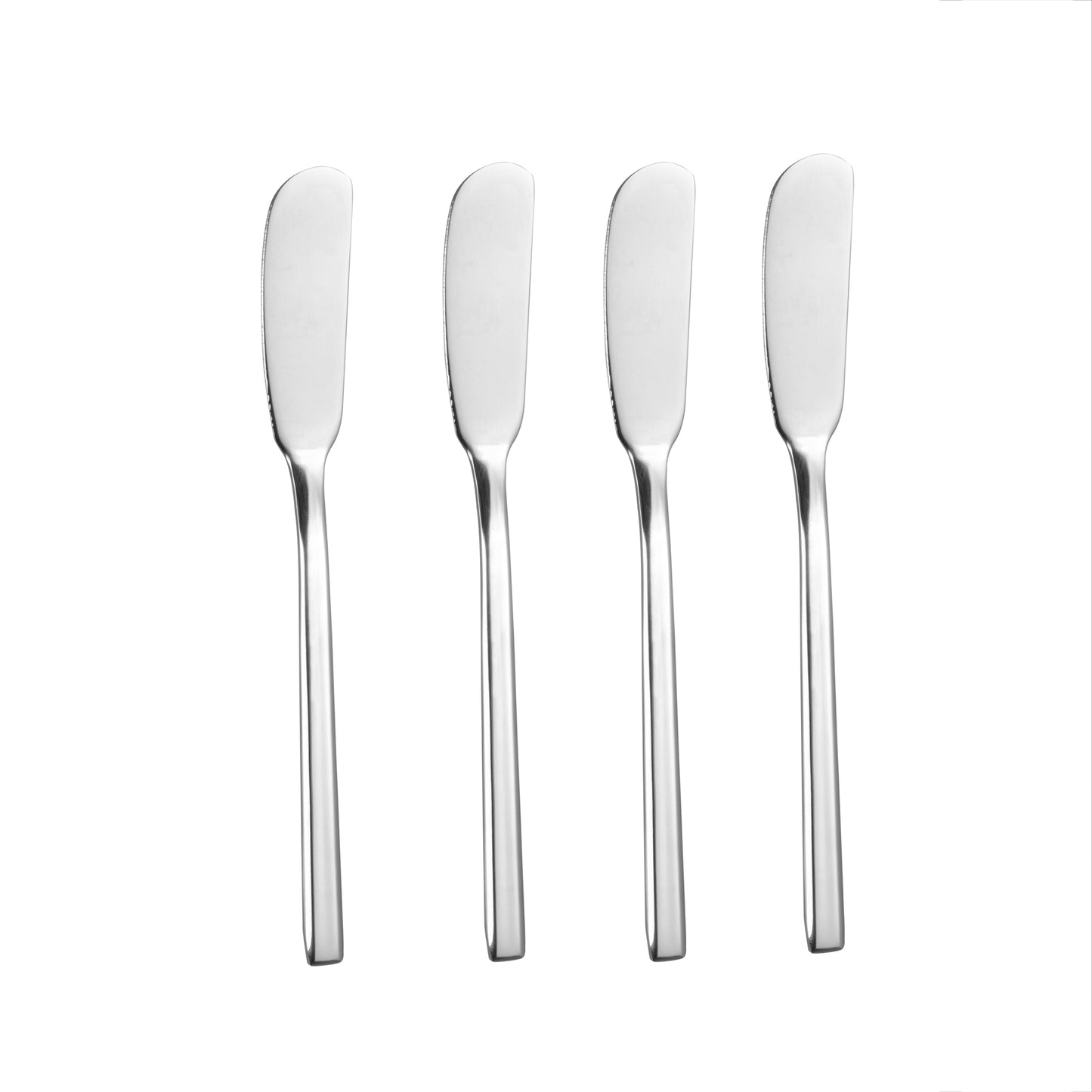 IMEEA Butter Knife Stainless Steel Butter Spreader 6.5-Inch, Set of 4