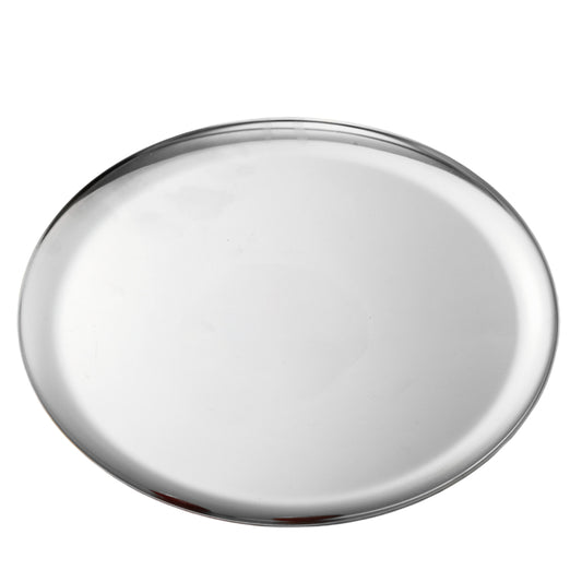 IMEEA 11inch /28cm Round Stainless Steel Display Tray