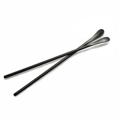 IMEEA 8.6Inch / 22CM Stirring Spoon Bar Cocktail Mixing Spoon SUS304 Stainless Steel, Set of 2