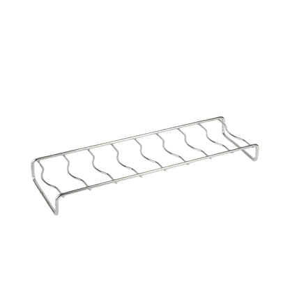 IMEEA stainless steel bowl drying rack with 8 compartments