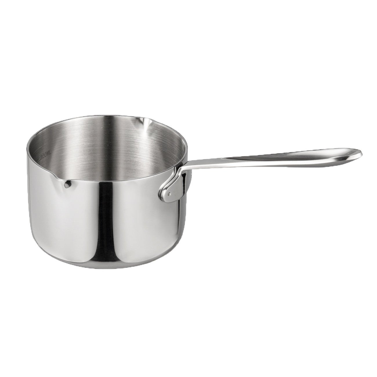 IMEEA Tri-Ply 18/10 Stainless Steel Butter Warmer with compact design for melting butter, warming milk, and making sauces