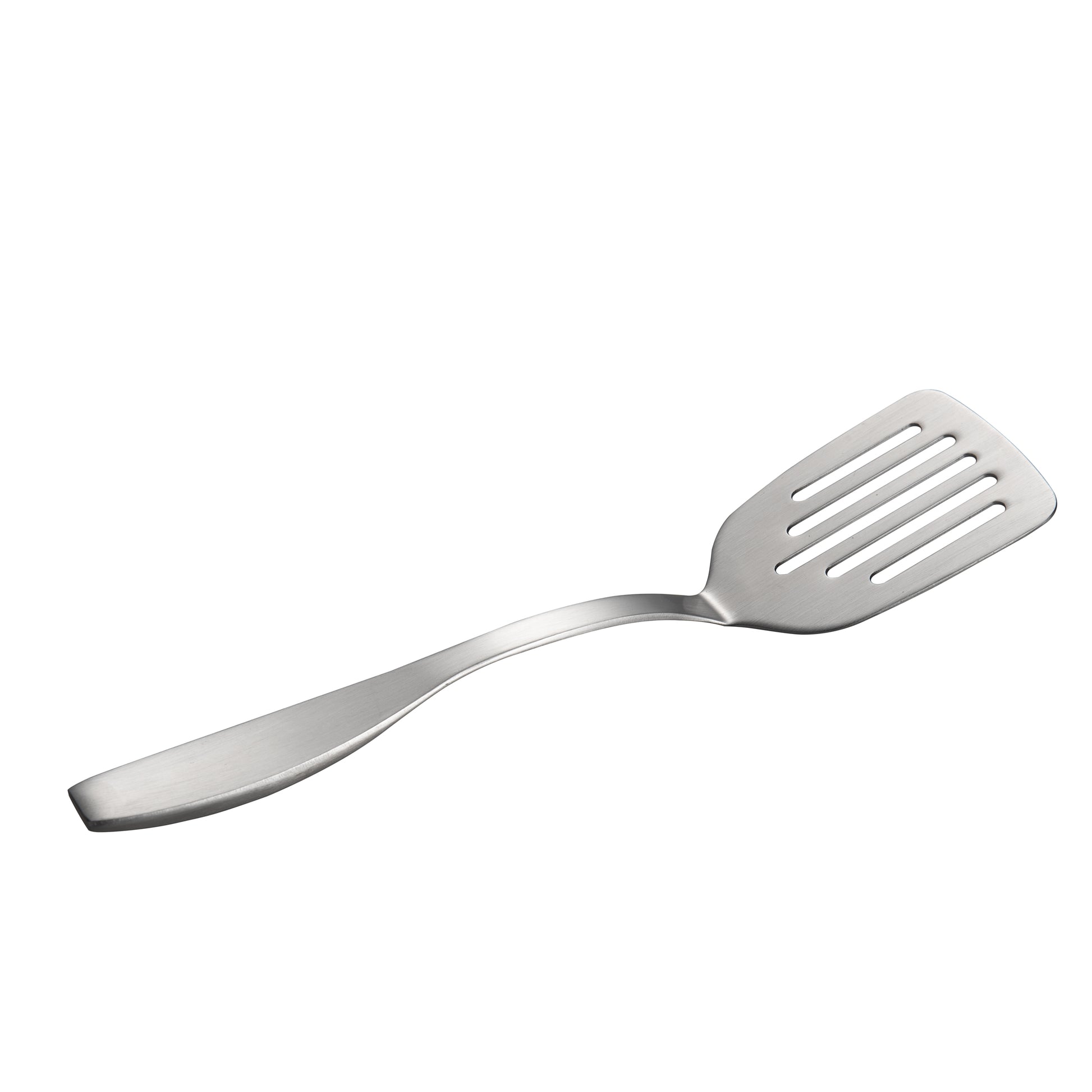 Polished Stainless Steel Mini Turner showcasing its compact 9.5 inch design and shiny mirror-like finish