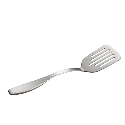 Polished Stainless Steel Mini Turner showcasing its compact 9.5 inch design and shiny mirror-like finish