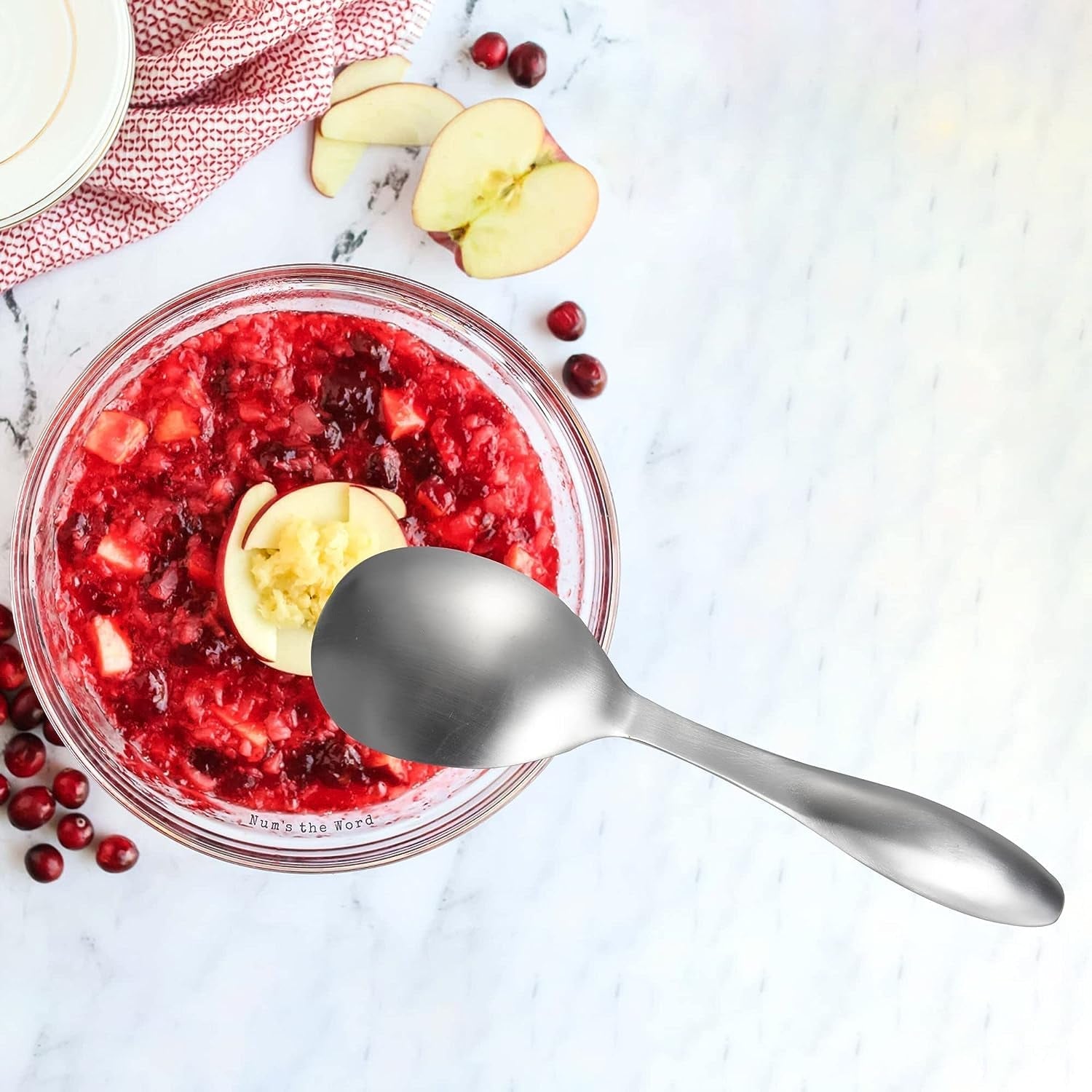 IMEEA jam spoon stainless steel server scooping jam