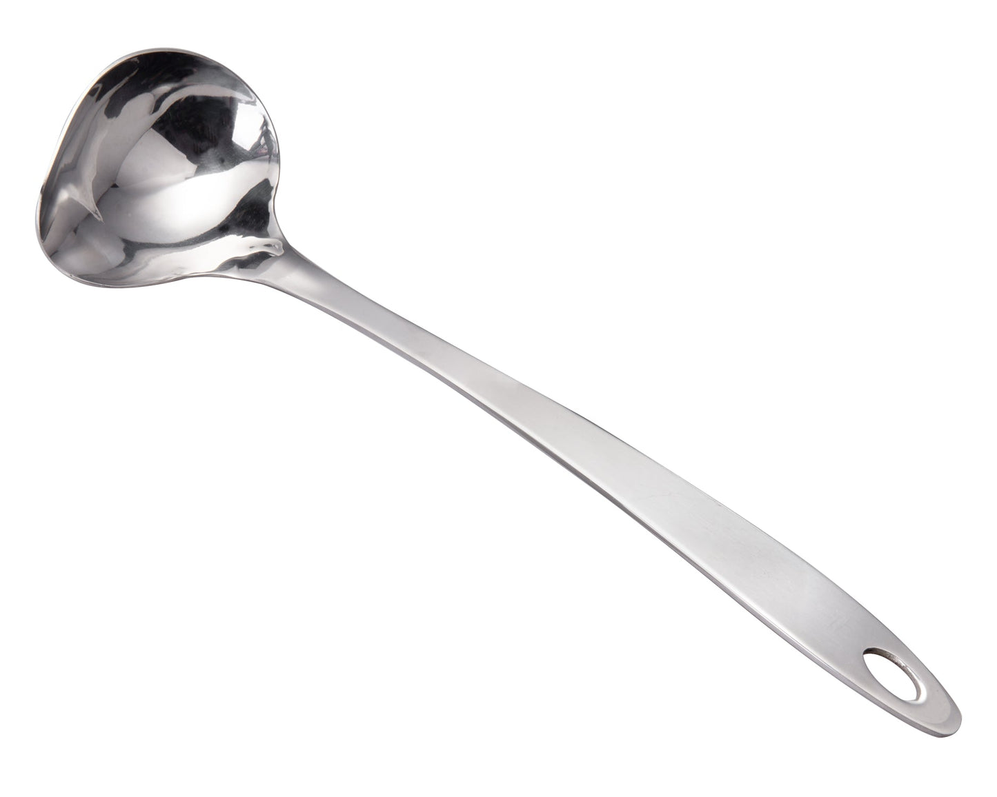IMEEA Easy-Pour Stainless Steel Gravy Ladle with Pour Spout for Serving Sauces and Gravies