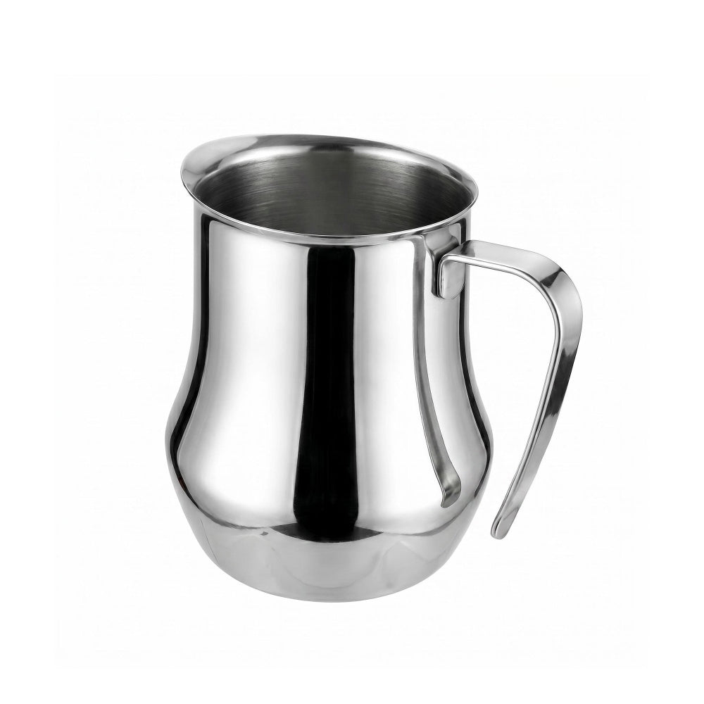 IMEEA SUS304 Stainless Steel Milk Frothing Pitcher with Wide Spout Design
