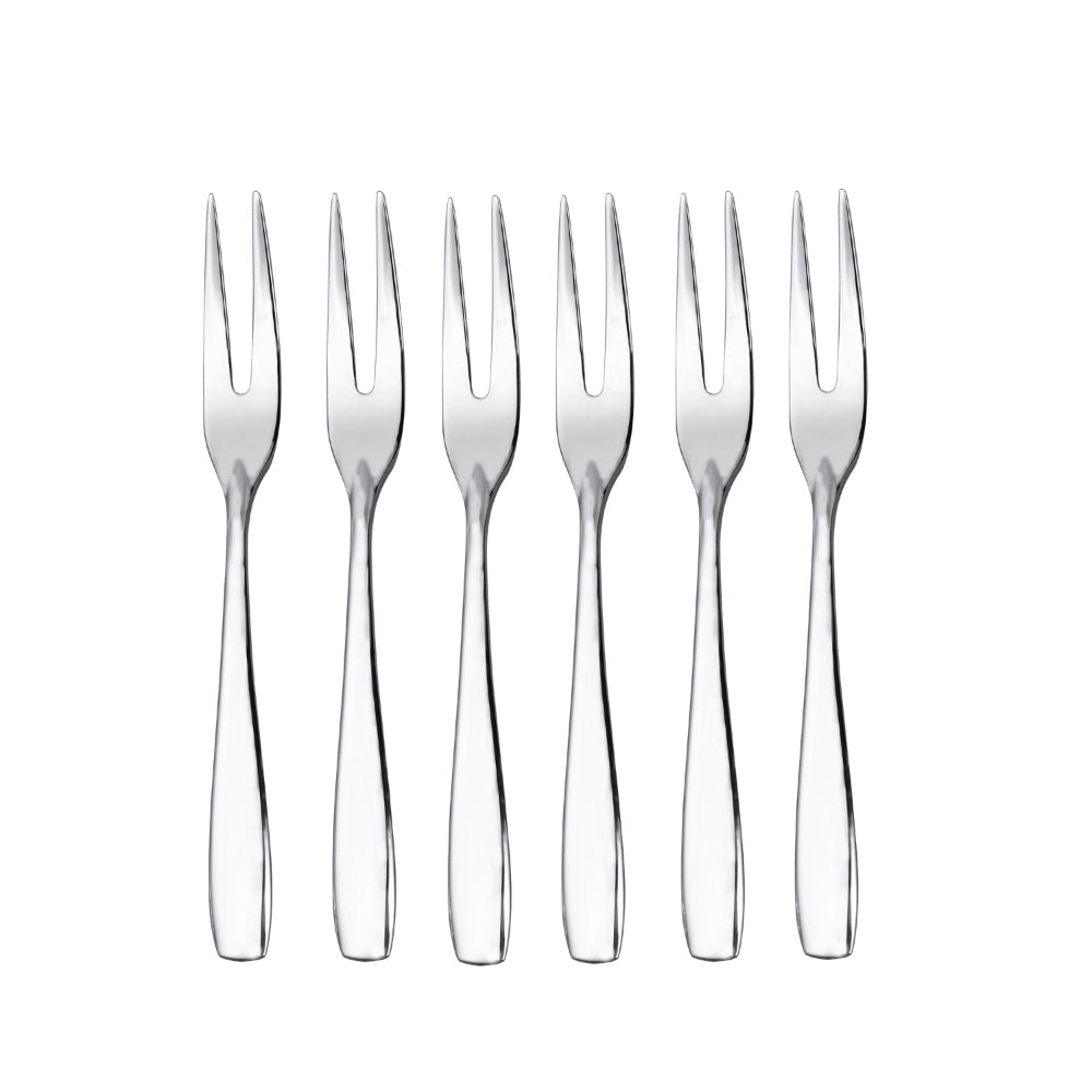 IMEEA Mini Cocktail Forks 18/10 Stainless Steel 4.5inch with polished finish for appetizers and desserts