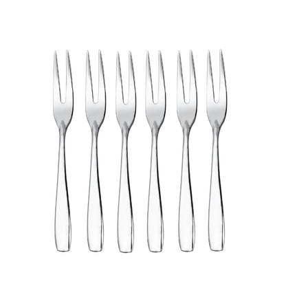 IMEEA Mini Cocktail Forks 18/10 Stainless Steel 4.5inch with polished finish for appetizers and desserts