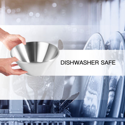 IMEEA Stainless Steel Bowl with dishwasher safe design
