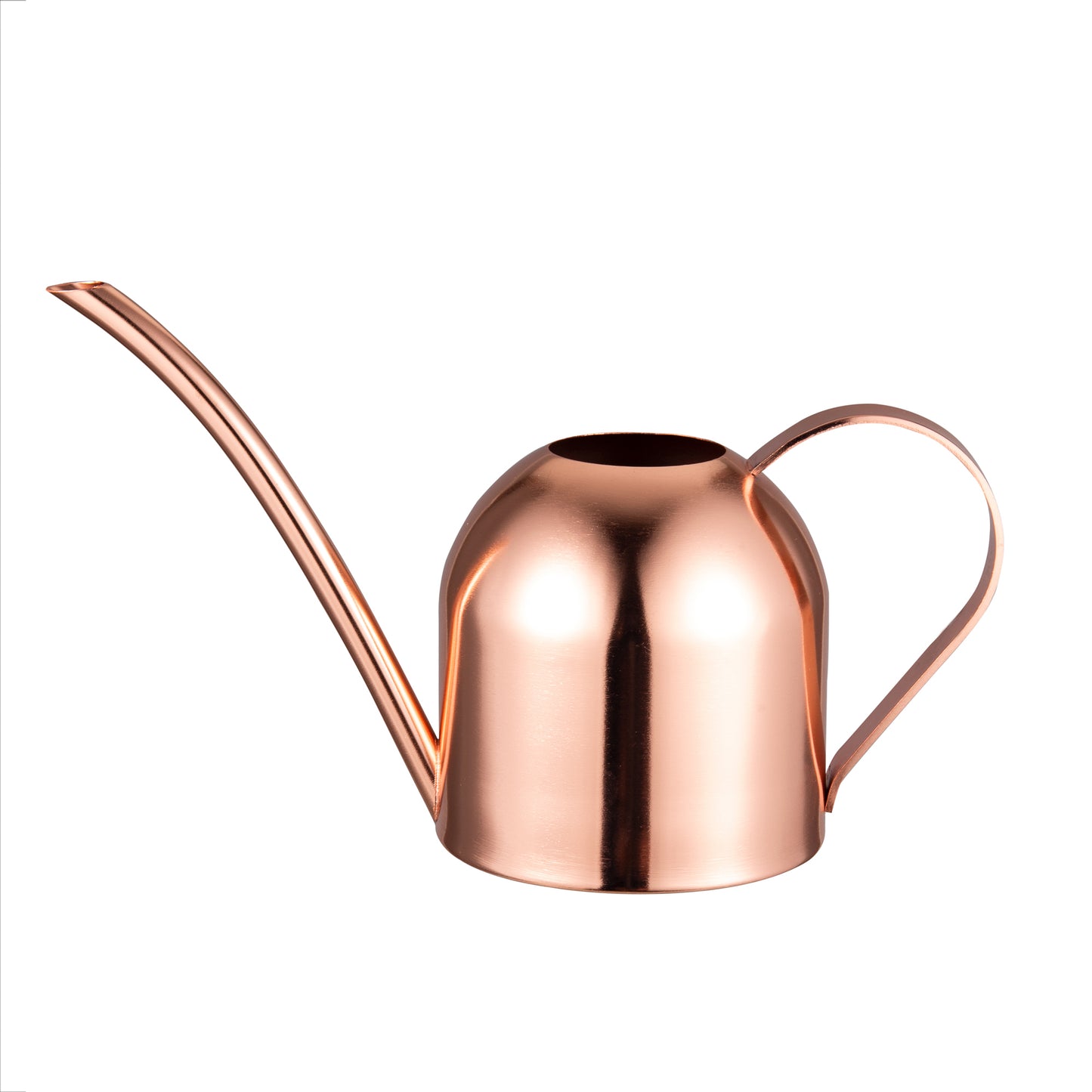 IMEEA Rose Gold Stainless Steel Plant Watering Can with Long Spout for Indoor Plants
