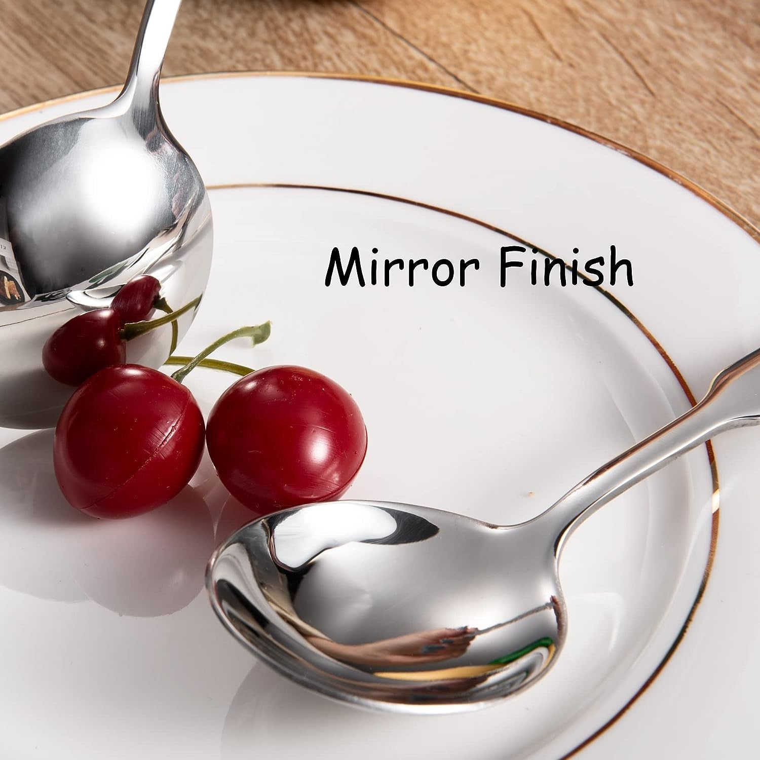 Table Spoons-316 Stainless Steel-7.75inch-Detail