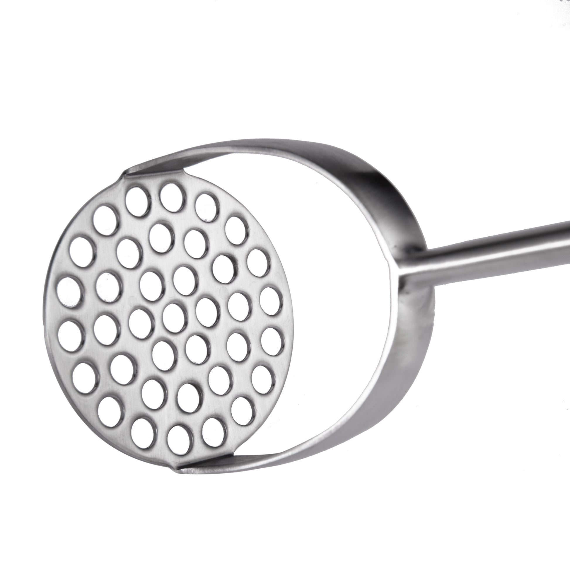 SUS304 Stainless Steel Potato Masher close-up of durable masher head design