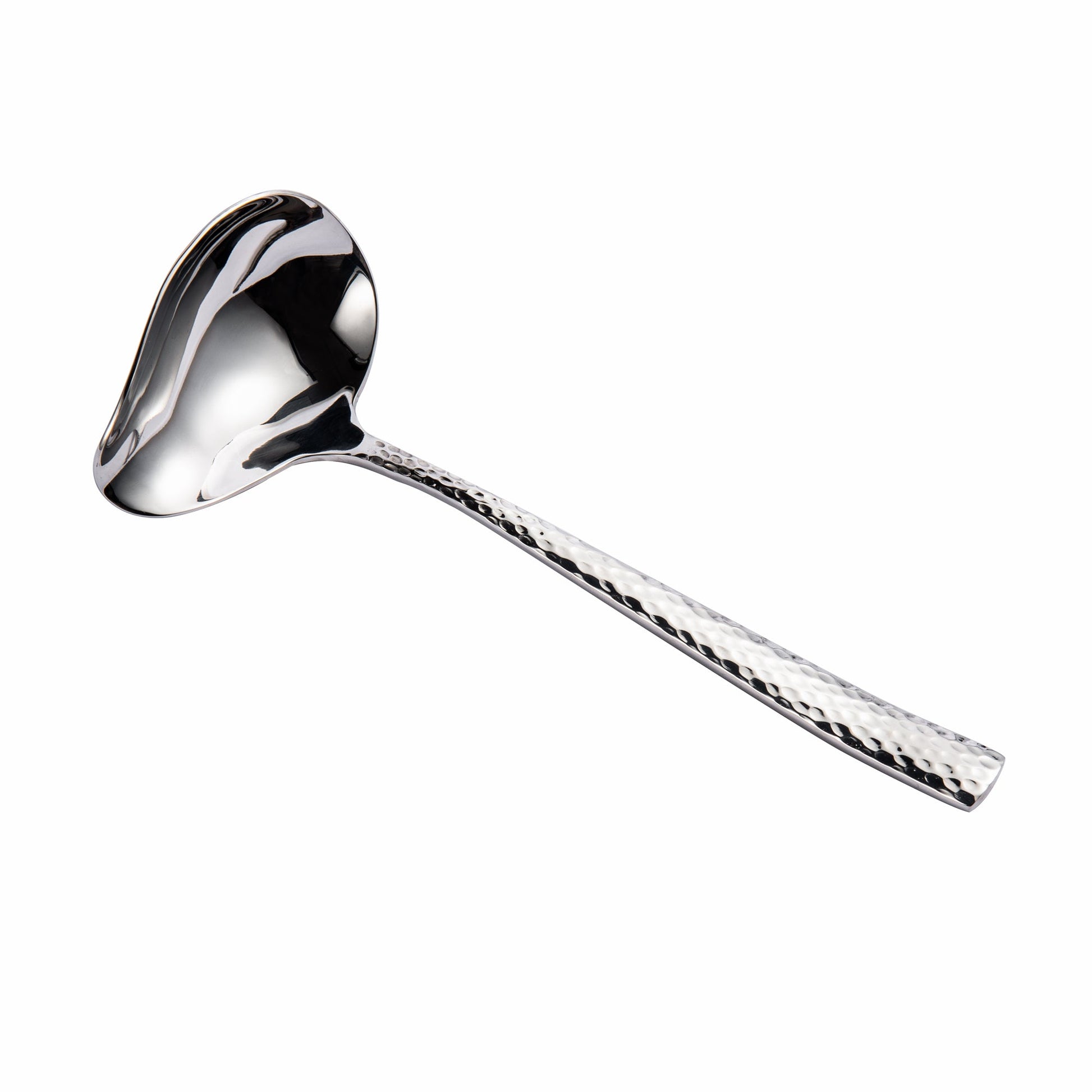 IMEEA 18/10 stainless steel gravy ladle with polished finish