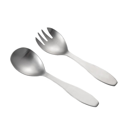 IMEEA SUS304 stainless steel salad servers set