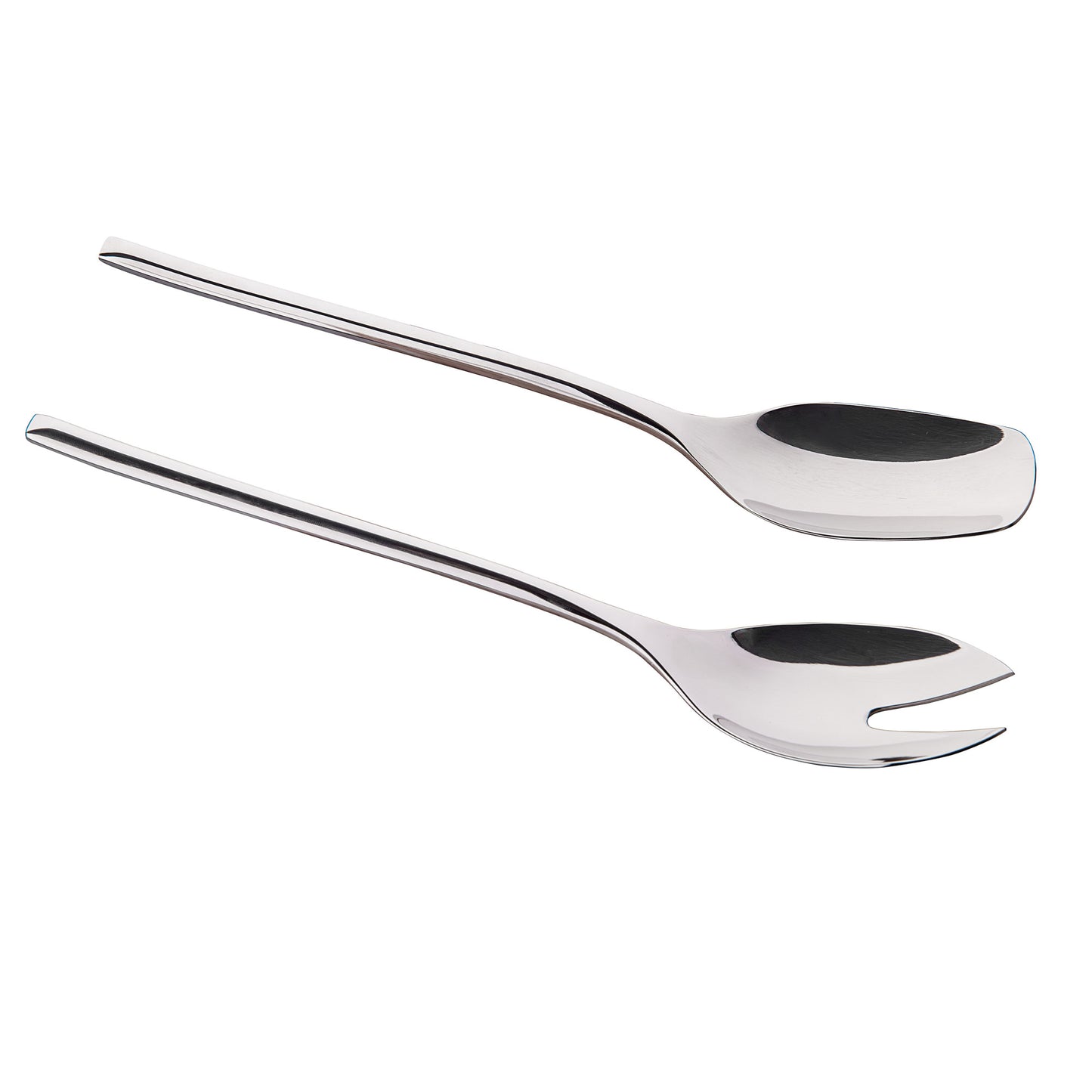 IMEEA 18/10 Stainless Steel Salad Servers Spoon and Fork Set