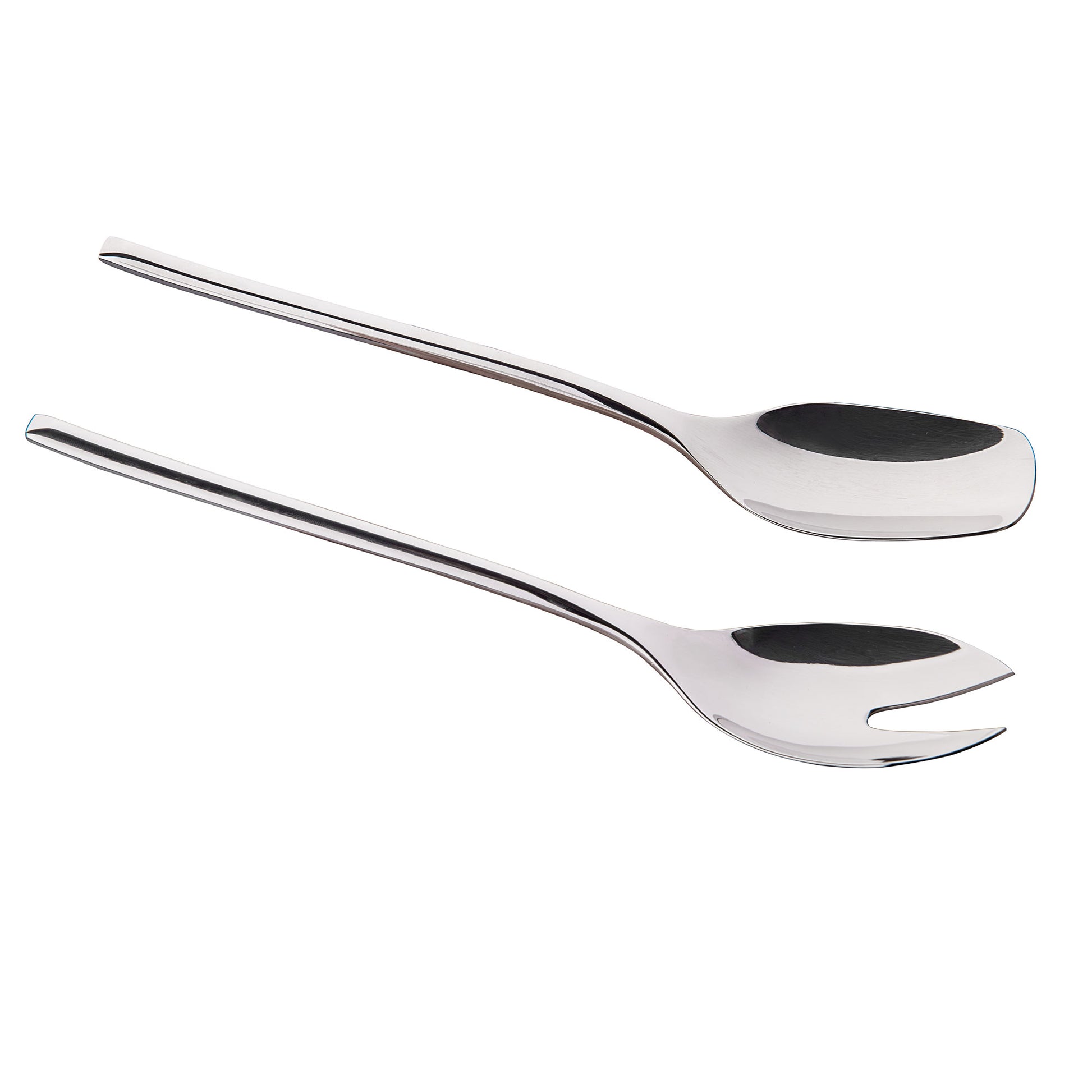 IMEEA 18/10 Stainless Steel Salad Servers Spoon and Fork Set