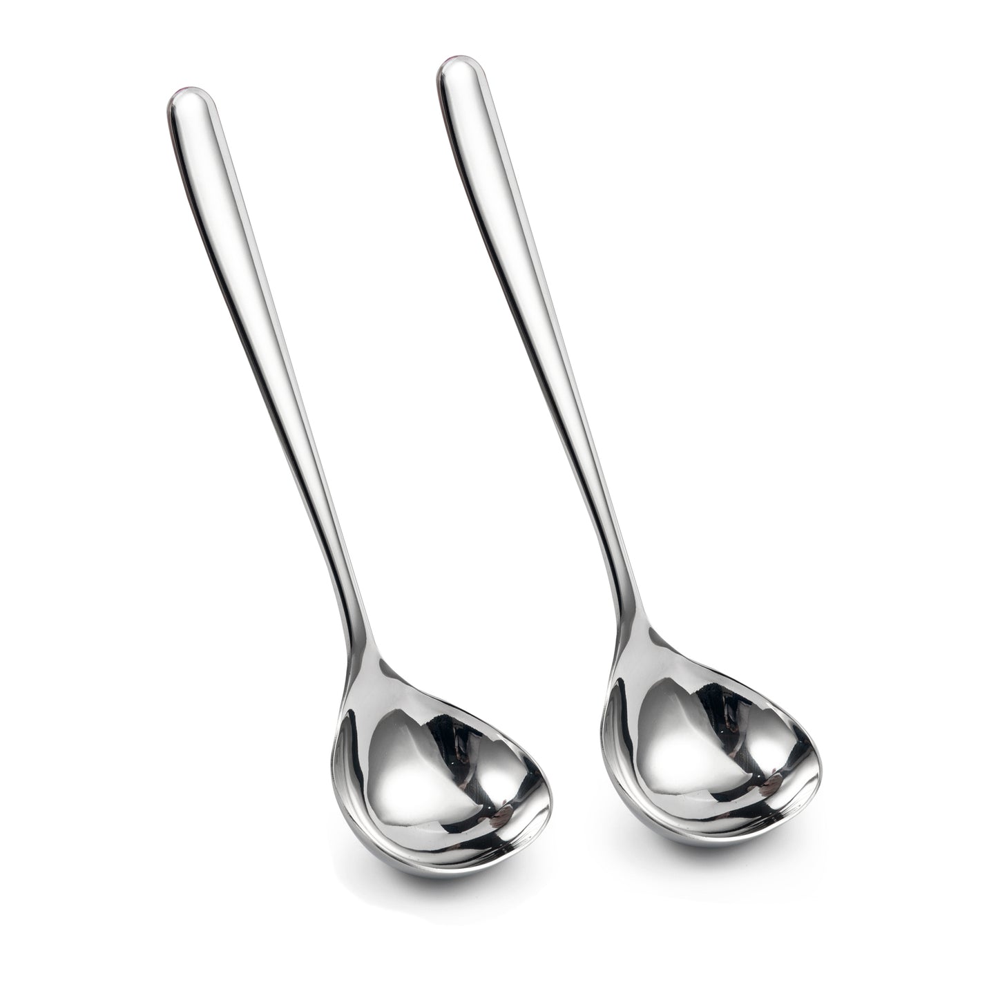 IMEEA SUS304 Stainless Steel Gravy Ladle Set of 2 with comfortable handles