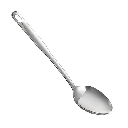 IMEEA Large Serving Spoon SUS304 Stainless Steel Cooking Spoon 12.8in/32.5cm Long Handled Serving Spoon