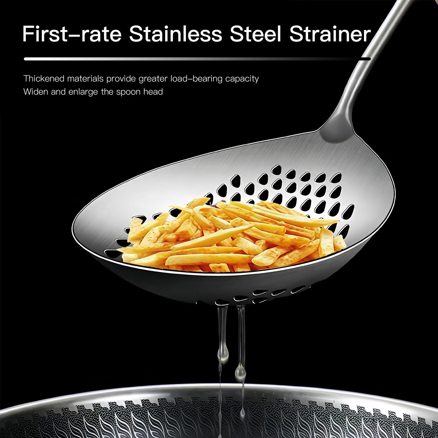 16-Inch Long Handle Skimmer – Drain with Ease and Safety
