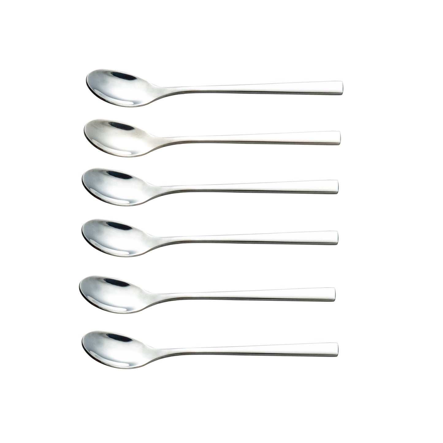 IMEEA 5.5in stainless steel espresso spoon with polished finish for coffee, tea and desserts