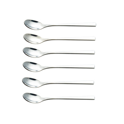 IMEEA 5.5in stainless steel espresso spoon with polished finish for coffee, tea and desserts
