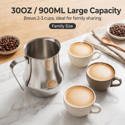 Designed for sharing with family and friends, perfect for creating beverages for small gatherings and daily enjoyment