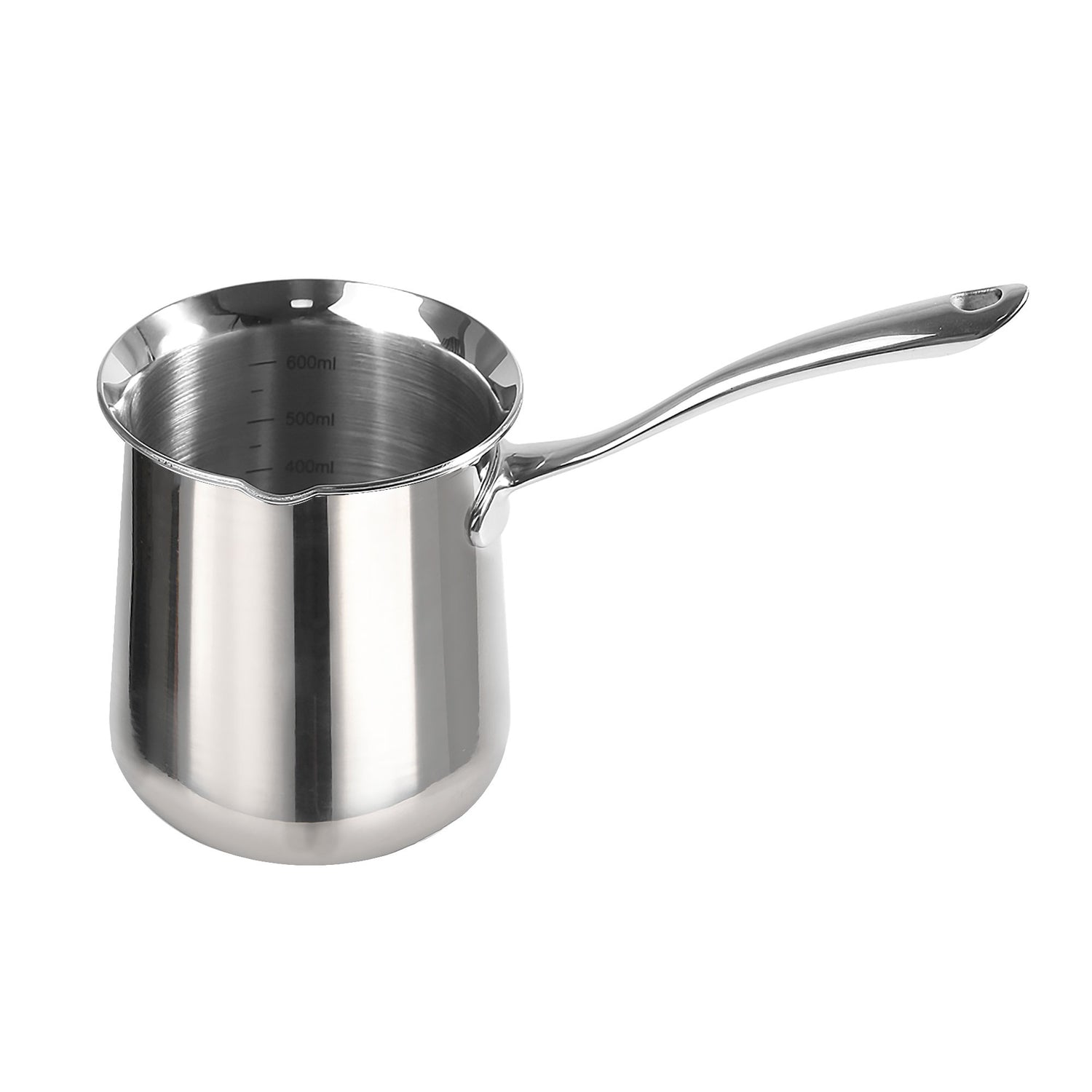 Turkish Coffee Pot Induction SUS304 Stainless Steel(600ML / 20oz)