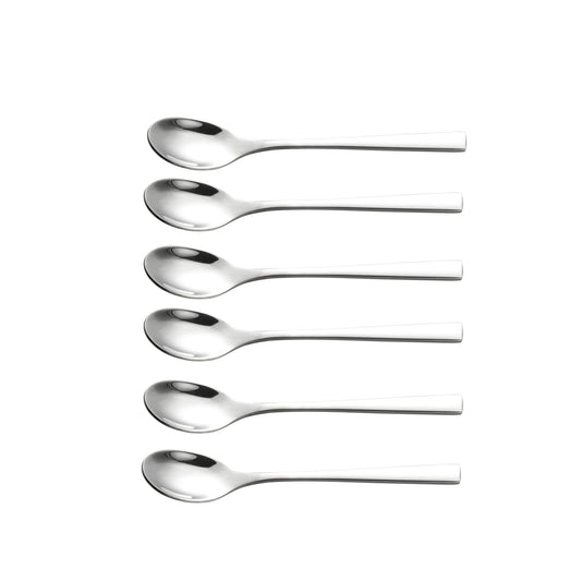 IMEEA Demitasse Spoons Espresso Spoons SUS304 Stainless Steel Small Tea Spoon 4.5 Inch, Set of 6