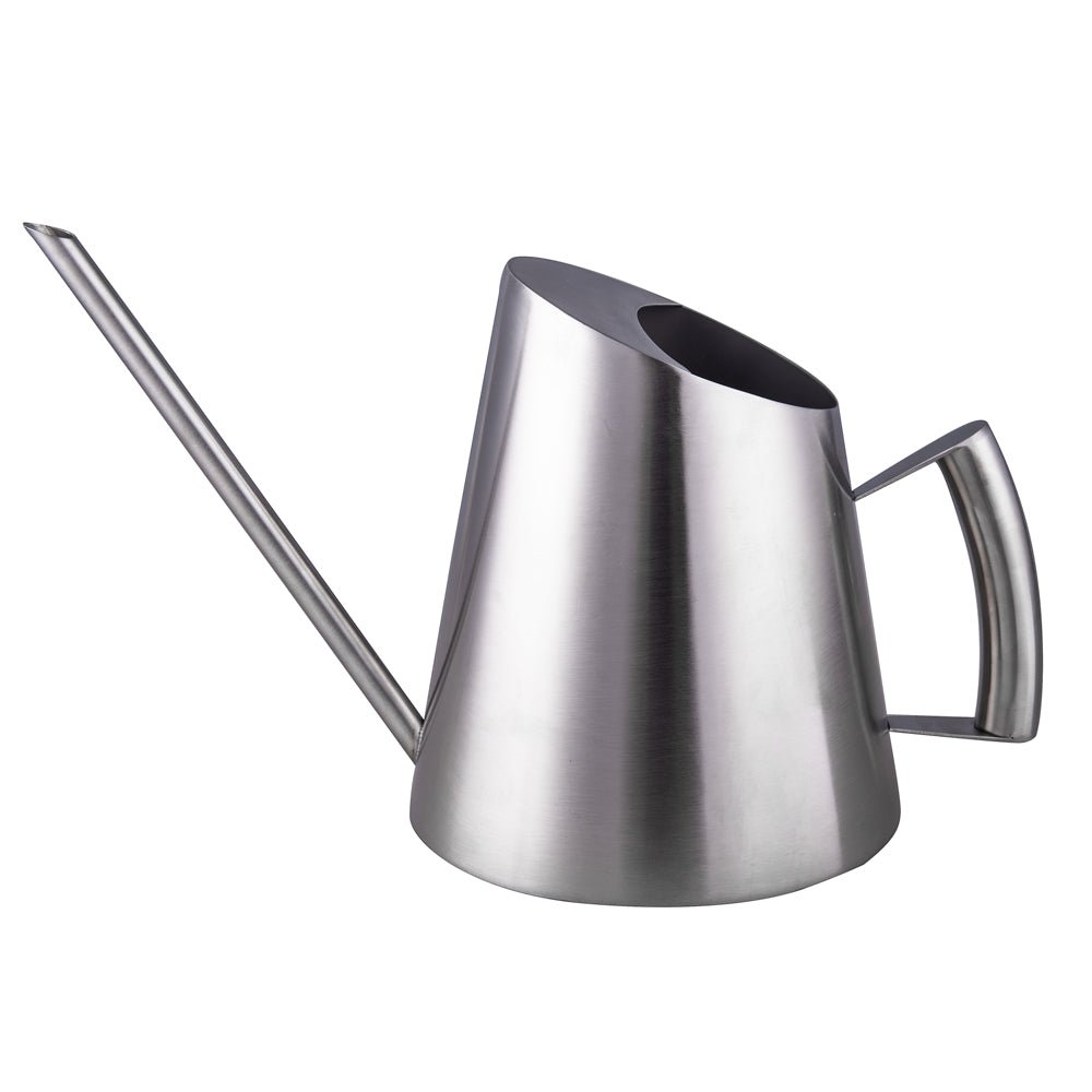 IMEEA Indoor Watering Can Stainless Steel Watering Can for Indoor Plants with Long Spout, 50Oz/1.5L - IMEEA