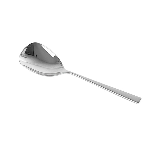 IMEEA Serving Spoon 18/10 Stainless Steel Buffet Serving Spoon, 8.9 Inches Large Serving Spoon for Catering