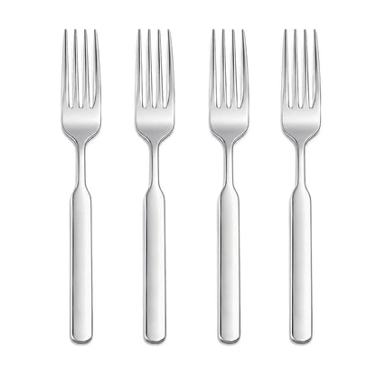 SUS316 stainless steel dinner forks set of 4 with polished finish