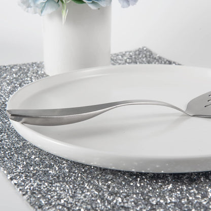 Ergonomic Stainless Steel Mini Turner handle detail showcasing a comfortable curved grip design