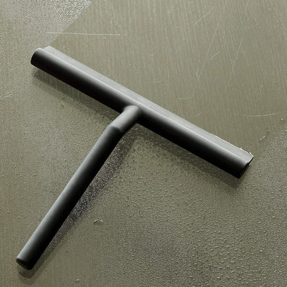 IMulti Surface Squeegee Cleaner removing water drops from a tabletop for versatile daily cleaning