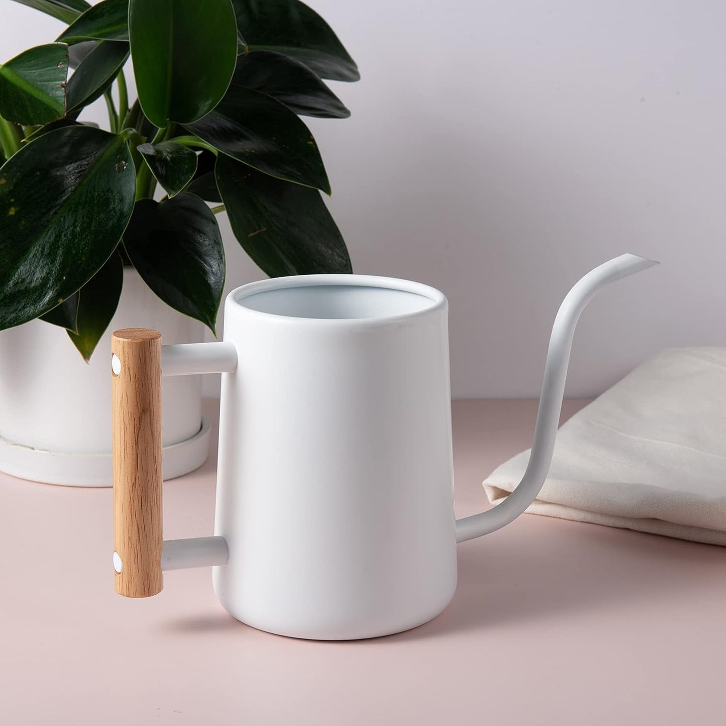 IMEEA Small Plant Watering Pot on tabletop for indoor plant care