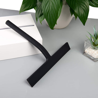 Silicone Shower Squeegee 9inch displayed on tabletop with a simple clean design